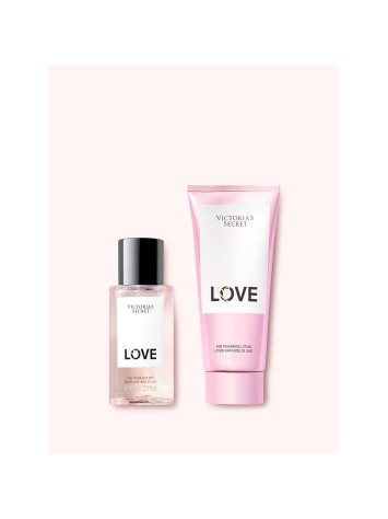 Подарунковий набір Victoria's Secret LOVE Mist &amp; Lotion Gift Set