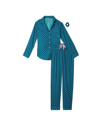 Пижама Victoria’s Secret Flannel Long PJ Set