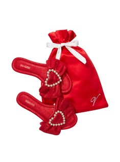 Домашні капці Victoria's Secret Satin Bow Slide Slippers