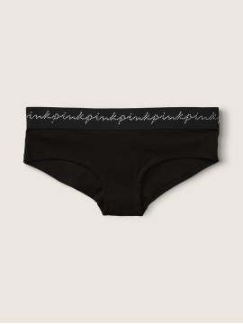 Трусики хипстер PINK Rhinestone logo Hipster Panty