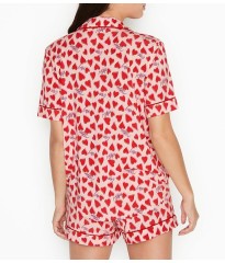 Пижама Victoria’s Secret Modal Short Pj Set Multi Heart Logo