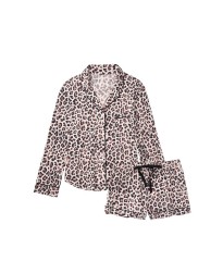Леопардовая пижама Victoria’s Secret Modal Short PJ Set Spotty Leopard