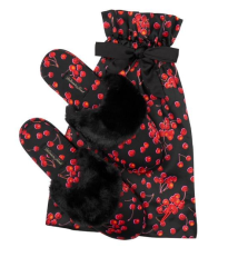 Домашние тапочки VS Signature Satin Slippers Cherry
