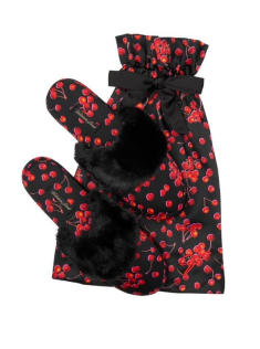 Домашние тапочки VS Signature Satin Slippers Cherry