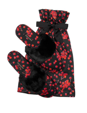 Домашние тапочки VS Signature Satin Slippers Cherry