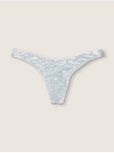Трусики стрінги PINK Velvet Thong panty Blue