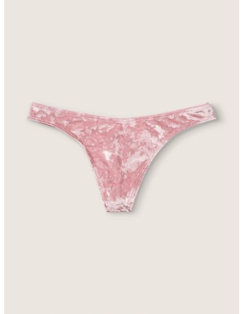 Трусики стрінги PINK Velvet Thong panty Peach