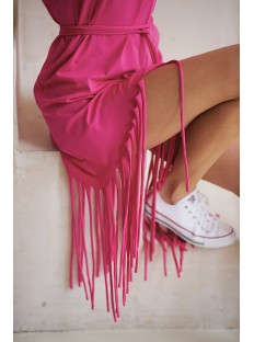 Сукня з бахромою Twishi рожевого кольору