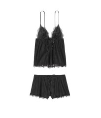 Піжама VS Black Lace Cami Short PJ Set