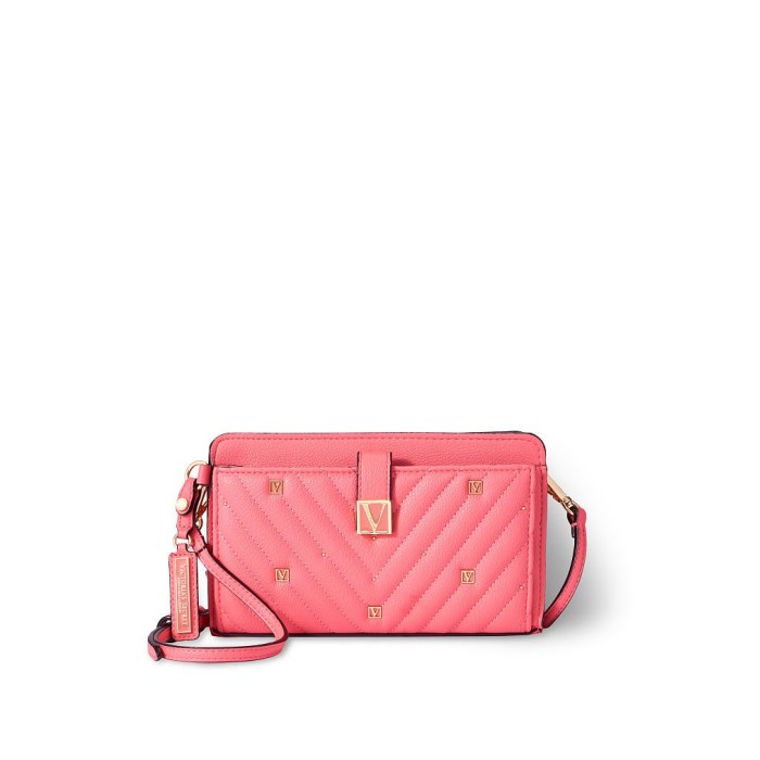 Сумка Вікторія Сікрет The Victoria crossbody Coral