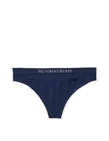 Трусики Victoria’s Secret Seamless Black Thong Panty