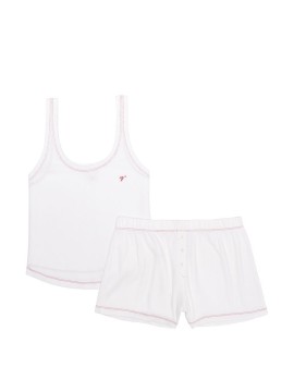 Пижама Victoria’s Secret White Cami Pj set