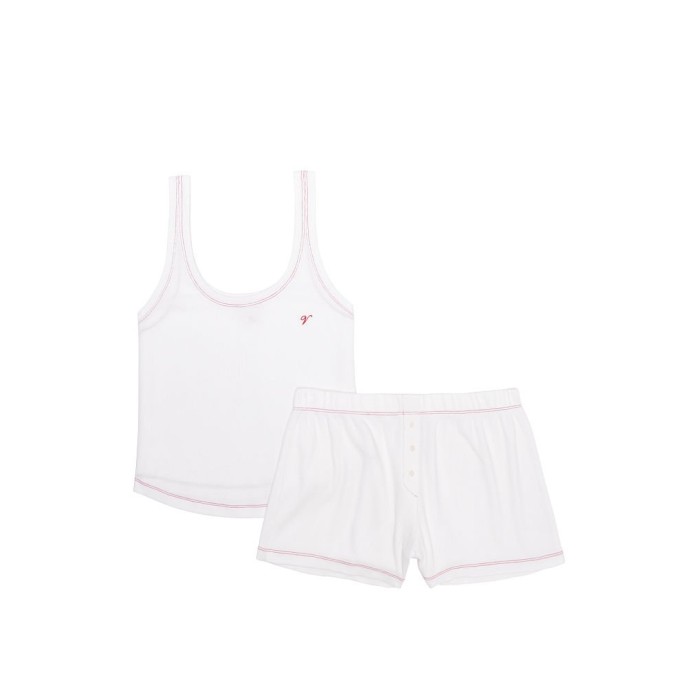 Піжама Victoria's Secret White Cami Pj set