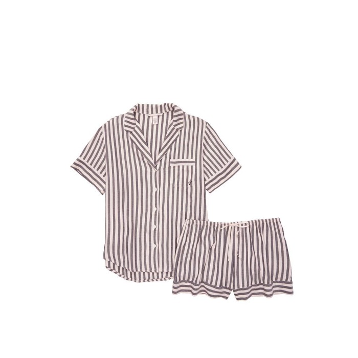 Піжама Victoria's Secret Flannel Shimmer Short Pj Set