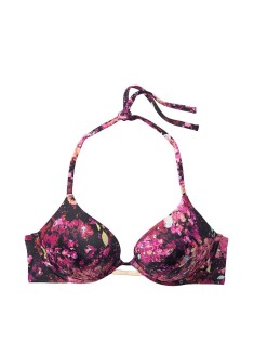 Купальник Вікторія Сікрет з подвійним пушапом Bali Bombshell Black bloom