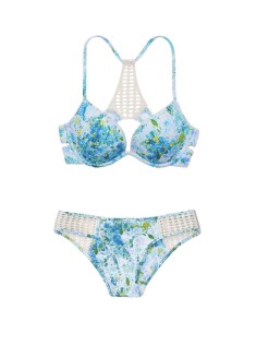 Купальник Вікторія Сікрет Push-Up Bra Flower print