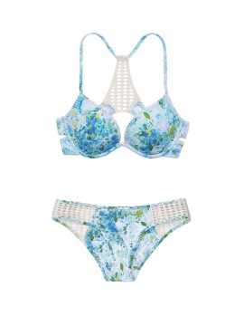 Купальник Виктория Сикрет Push-Up Bra Flower print