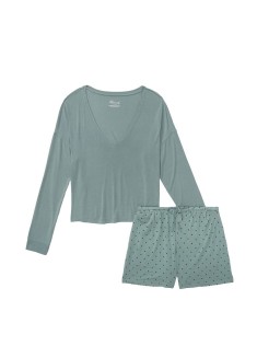 Піжама Victoria's Secret Modal Pj set black dot