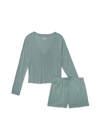 Піжама Victoria's Secret Modal Pj set black dot
