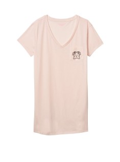 Нічна сорочка VS Cotton Sleepshirt V logo