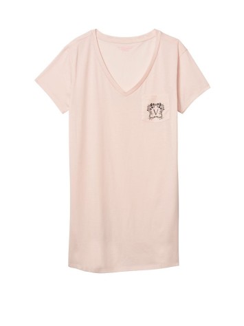 Нічна сорочка VS Cotton Sleepshirt V logo