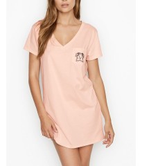 Ночная рубашка VS Cotton Sleepshirt V logo