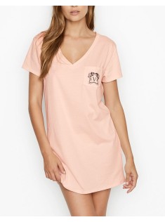 Нічна сорочка VS Cotton Sleepshirt V logo