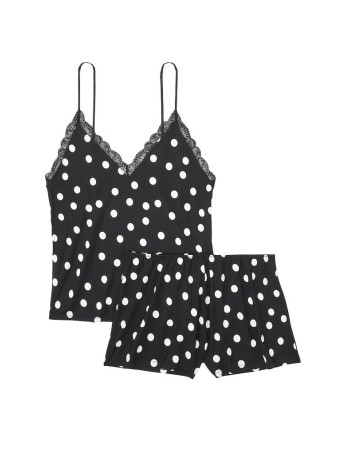 Піжама Victoria's Secret Modal Short Cami Pj Set White Dot