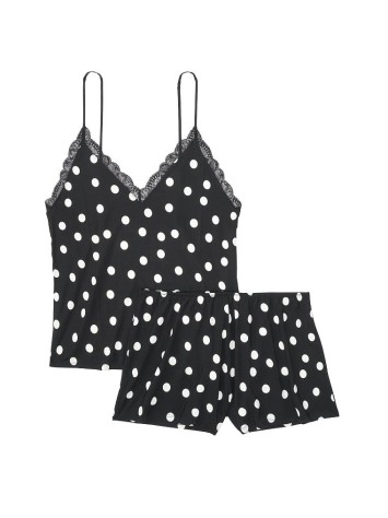 Піжама Victoria's Secret Modal Short Cami Pj Set White Dot
