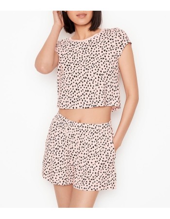 Піжама Victoria's Secret Modal Pj set print hearts❤️