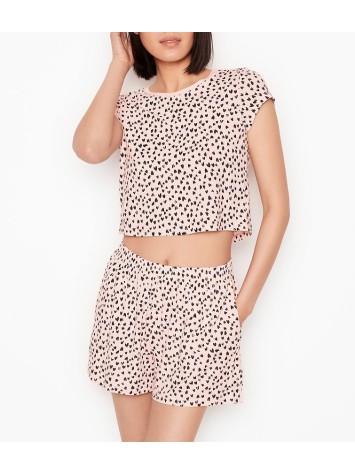 Піжама Victoria's Secret Modal Pj set print hearts❤️