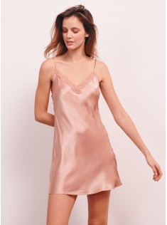 Пеньюар Victoria's Secret Satin Slip Dress Beige