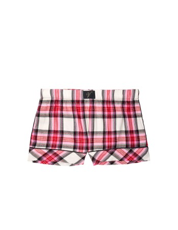 Шорти Victoria's Secret flannel shimmer boxer 