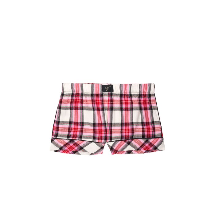 Шорти Victoria's Secret flannel shimmer boxer 