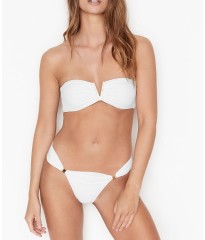 Купальник Вікторія Сікрет V-hardware White Bandeau