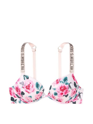 Купальник Вікторія Сікрет з подвійним пушапом Shine Strap SWIM Call me Rose