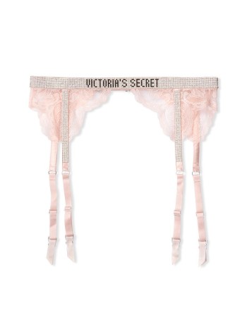 Пояс Victoria’s Secret VERY SEXY Shine Strap Garter Belt So Rose Lace