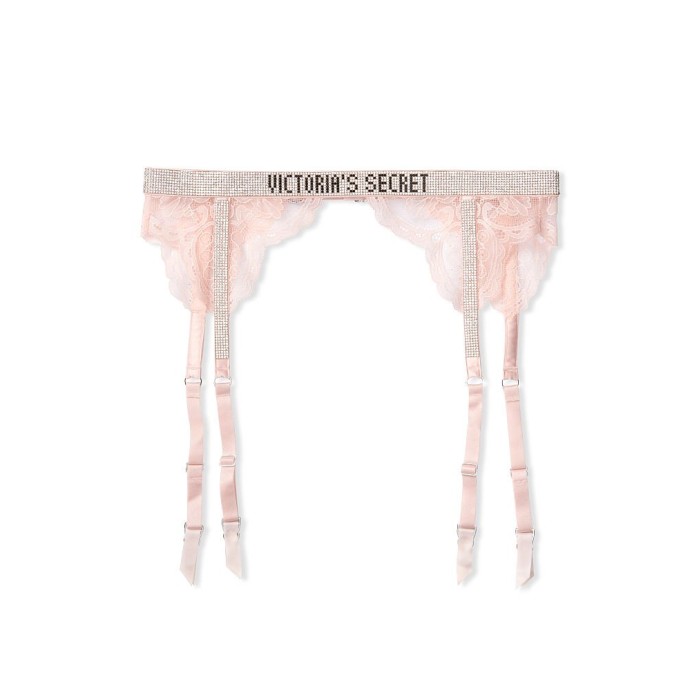 Пояс Victoria’s Secret VERY SEXY Shine Strap Garter Belt So Rose Lace