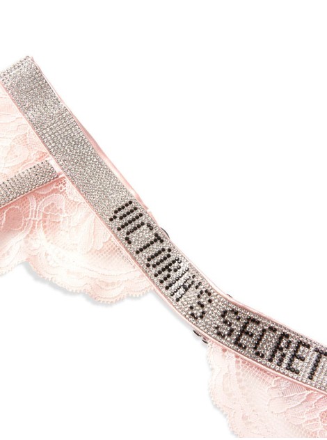Пояс Victoria's Secret VERY SEXY Shine Strap Garter Belt White Lace