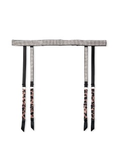 Пояс Victoria's Secret VERY SEXY Shine Strap Garter Belt Leopard Lace