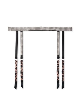 Пояс Victoria's Secret VERY SEXY Shine Strap Garter Belt Leopard Lace