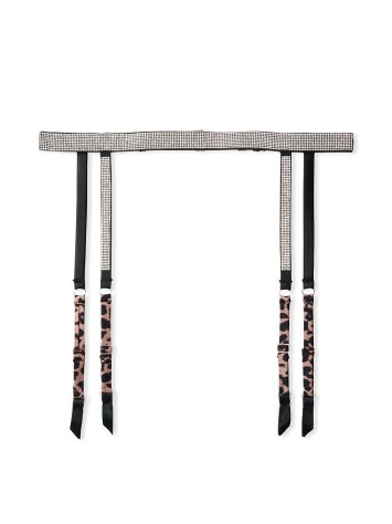 Пояс Victoria’s Secret VERY SEXY Shine Strap Garter Belt Leopard Lace