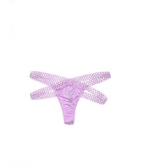 Трусики Victoria's Secret Very Sexy Strappy Lace Thong panty Lilac