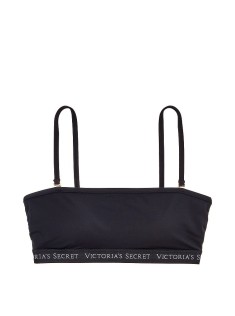 Купальник VS Classic Logo Strap Bandeau top & Brazilian panty