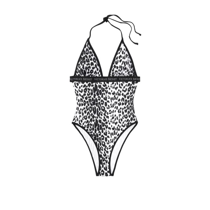 Купальник монокіні VS Sydney Logo Plunge One-Piece