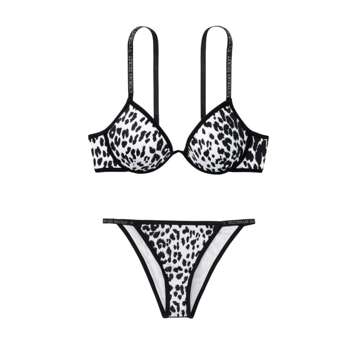 Купальник VS Logo Classic Strap Push-up &  Itsy bottom
