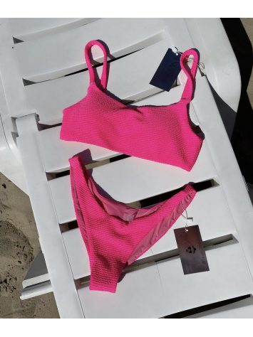 Купальник маєчка Twishi Hot pink