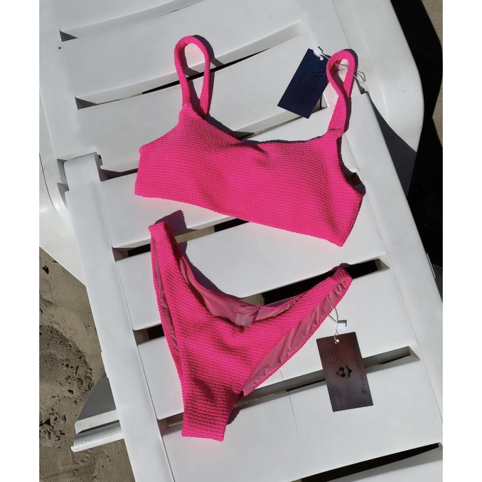 Купальник маєчка Twishi Hot pink