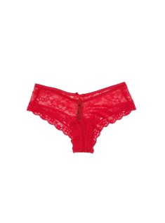 Трусики чики Виктория Сикрет Very Sexy Red lace Cheeky panty