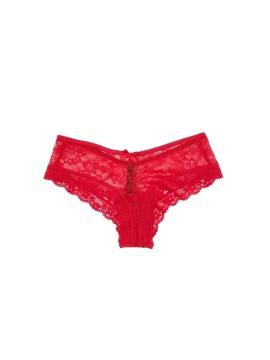 Трусики чики Виктория Сикрет Very Sexy Red lace Cheeky panty
